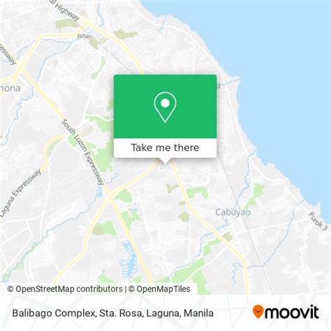 balibago sta rosa laguna directions|Balibago Map .